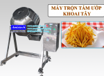 Máy trộn tẩm vị khoai tây