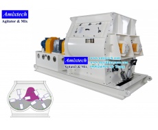 Máy trộn 02 trục nằm ngang