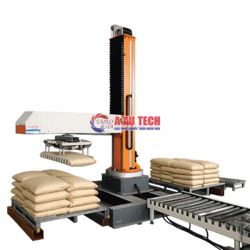 Robot xếp pallet đế xoay