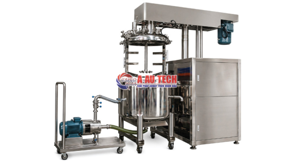 Máy khuấy đặc kết hợp bơm đồng hóa