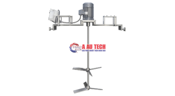 Máy khuấy gá ngang phuy Mix-D04 