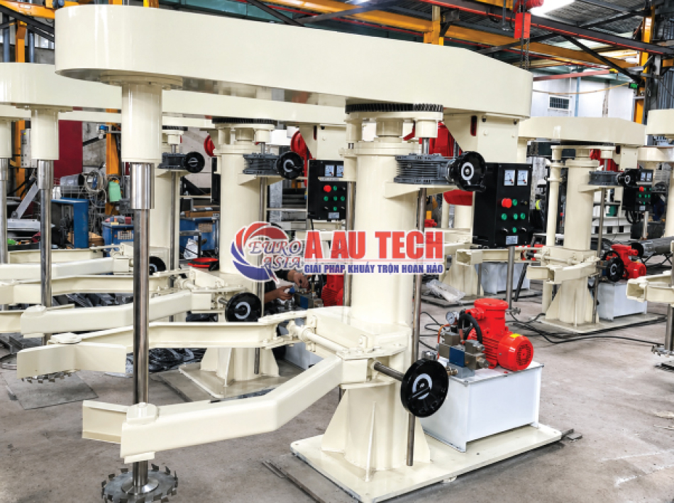 Dự án thiết bị sản xuất sơn tại Bắc Ninh