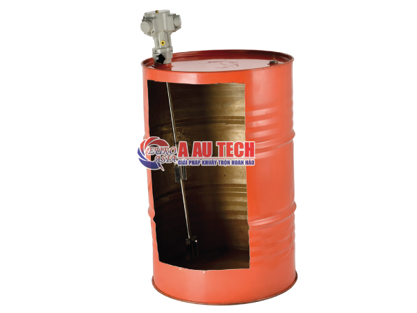 Máy khuấy khí nén gắn nắp phuy Amix-K06