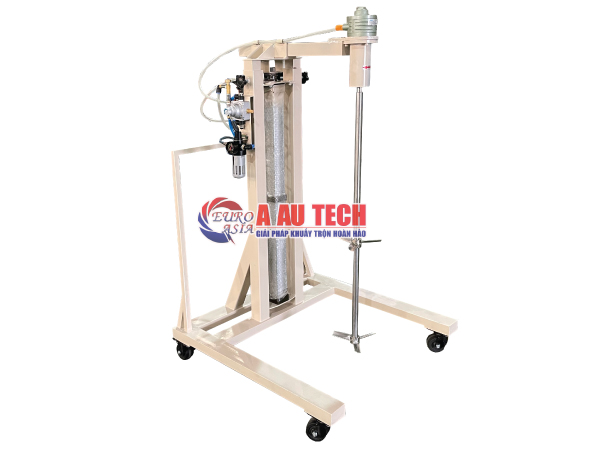 Máy khuấy pha dung môi trong phuy