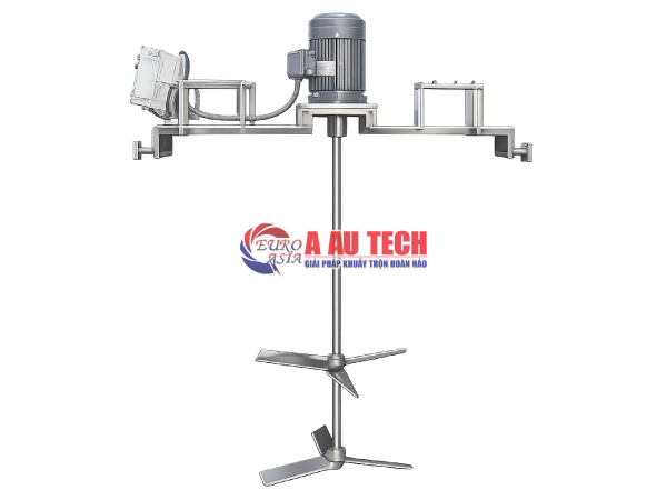 Máy khuấy gá ngang phuy Mix-D04 