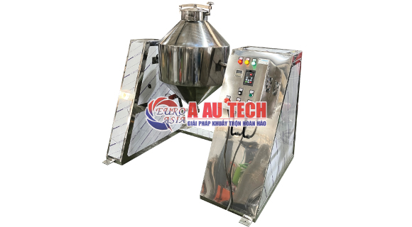 Máy trộn bột dạng trống xoay