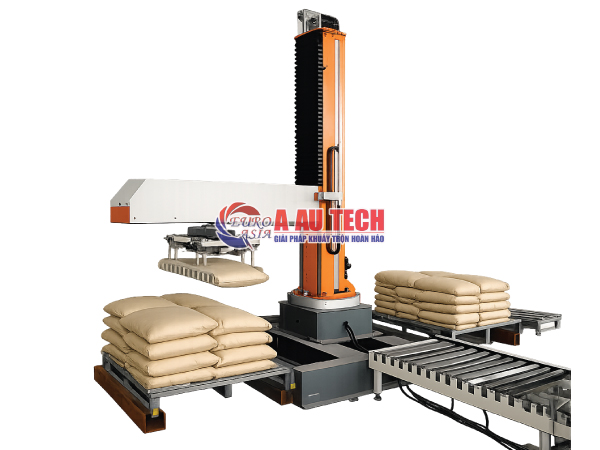 Robot xếp pallet đế xoay